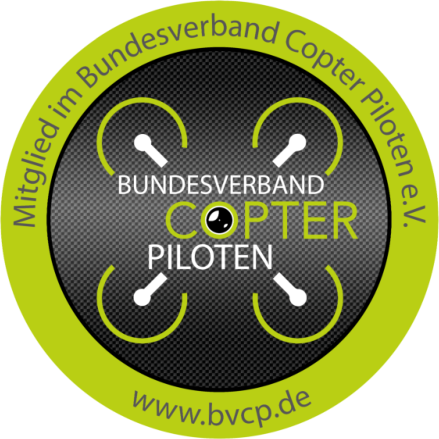 Signet des Bundesverband für Copter Piloten e.V. - Drohnenbilder-Weiden ist Mitglied