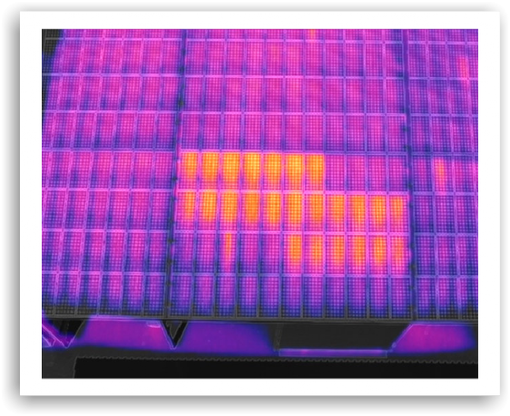 Ausfall eines kompletten Stranges an einer Photovoltaik Anlage